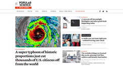 Desktop Screenshot of popsci.com